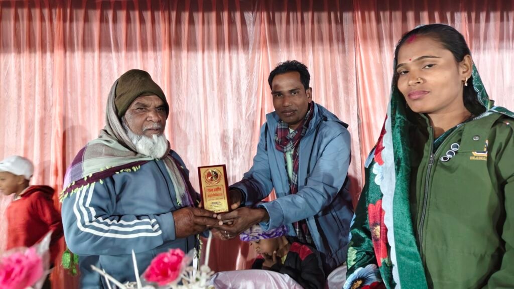 राज्य स्तरीय कबड्डी प्रतियोगिता के दूसरे दिन मुख्य अतिथियों का हुआ भव्य अभिनंदन