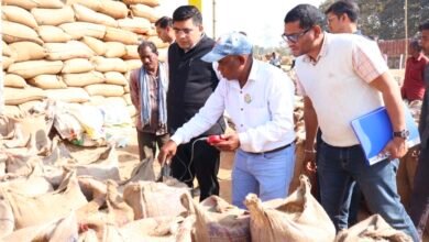 CG Paddy News:– कलेक्टर ने धान उपार्जन केंद्रों का औचक निरीक्षण किया, एक समिति प्रबंधक निलंबित, तीन प्रबंधकों को दायित्व से पृथक किया