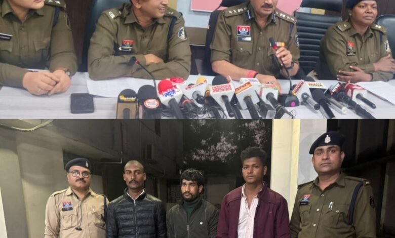Bilaspur News:– पेट्रोल पंप लूटकांड: देसी कट्टा दिखाकर लूट,तीन आरोपी मेले से गिरफ्तार