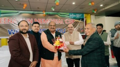 कोरबा में पहली बार इंटर-स्कूल और ओपन टेनिस बॉल फ्लड लाइट एमजीएम मेमोरियल क्रिकेट टूर्नामेंट